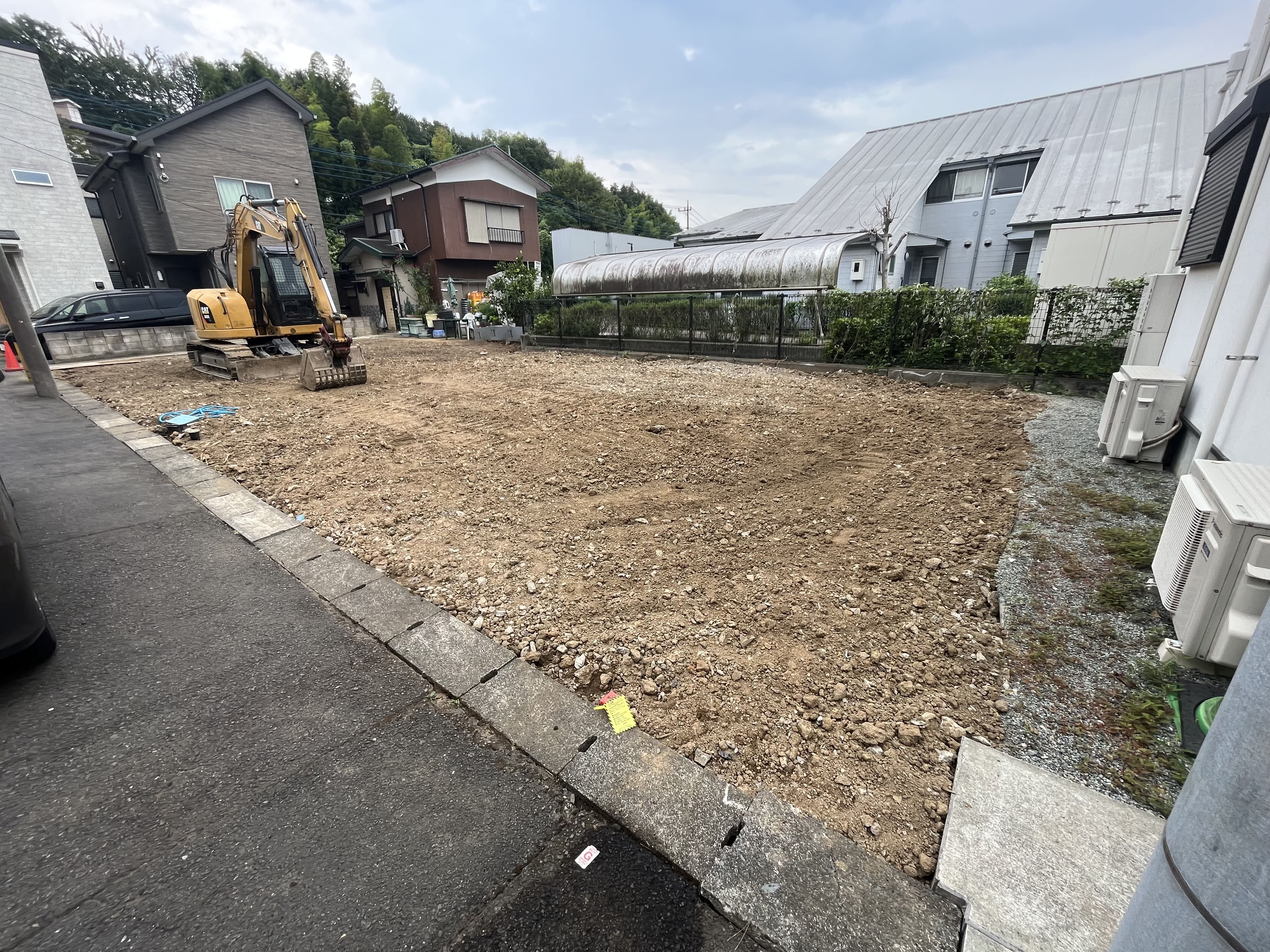 購入物件の「麻生区王禅寺西」更地になりました！
