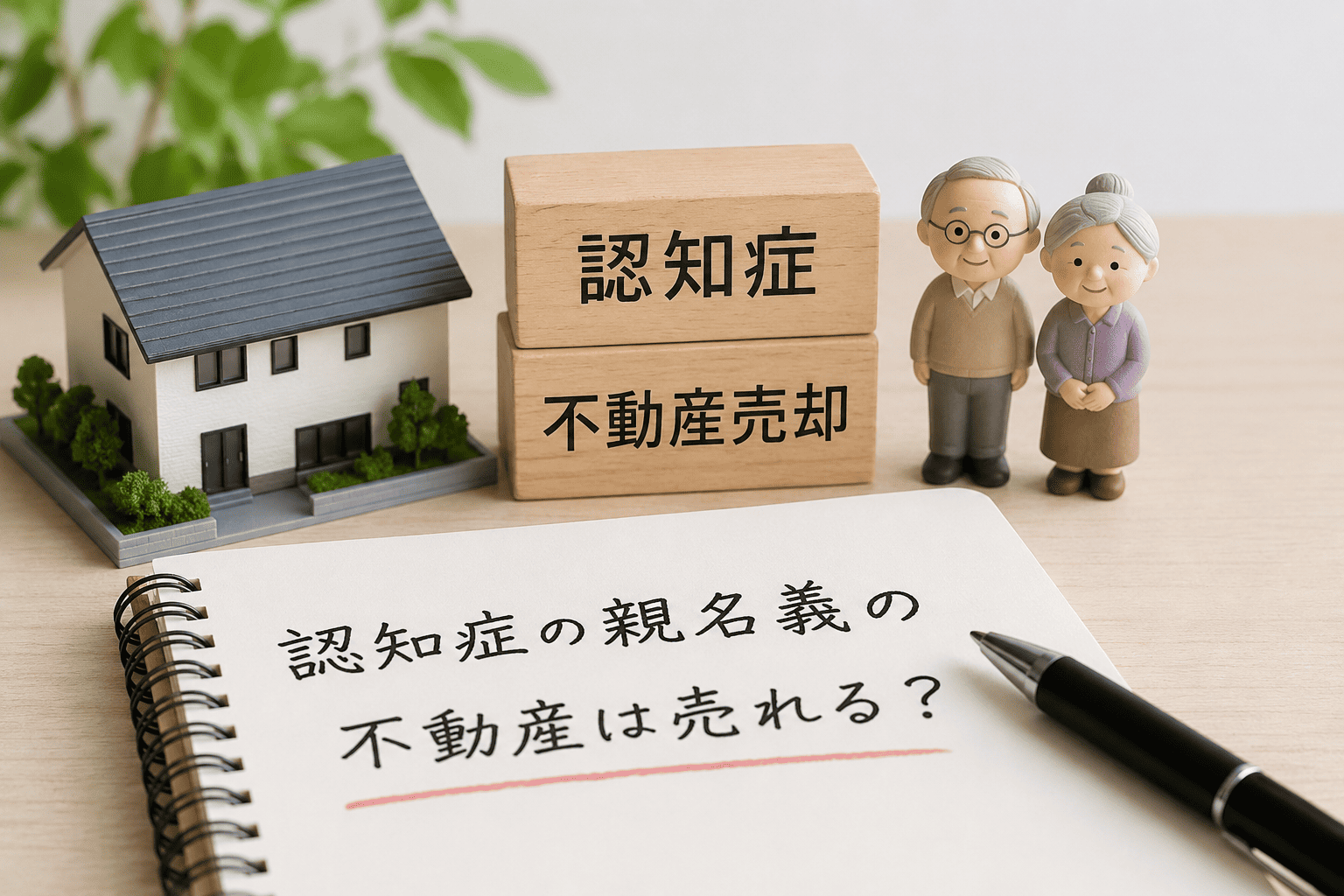 認知症の親名義の不動産は売れる？
