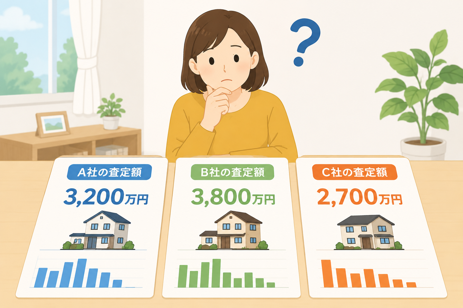 査定額が会社によって大きく違う理由とは？
