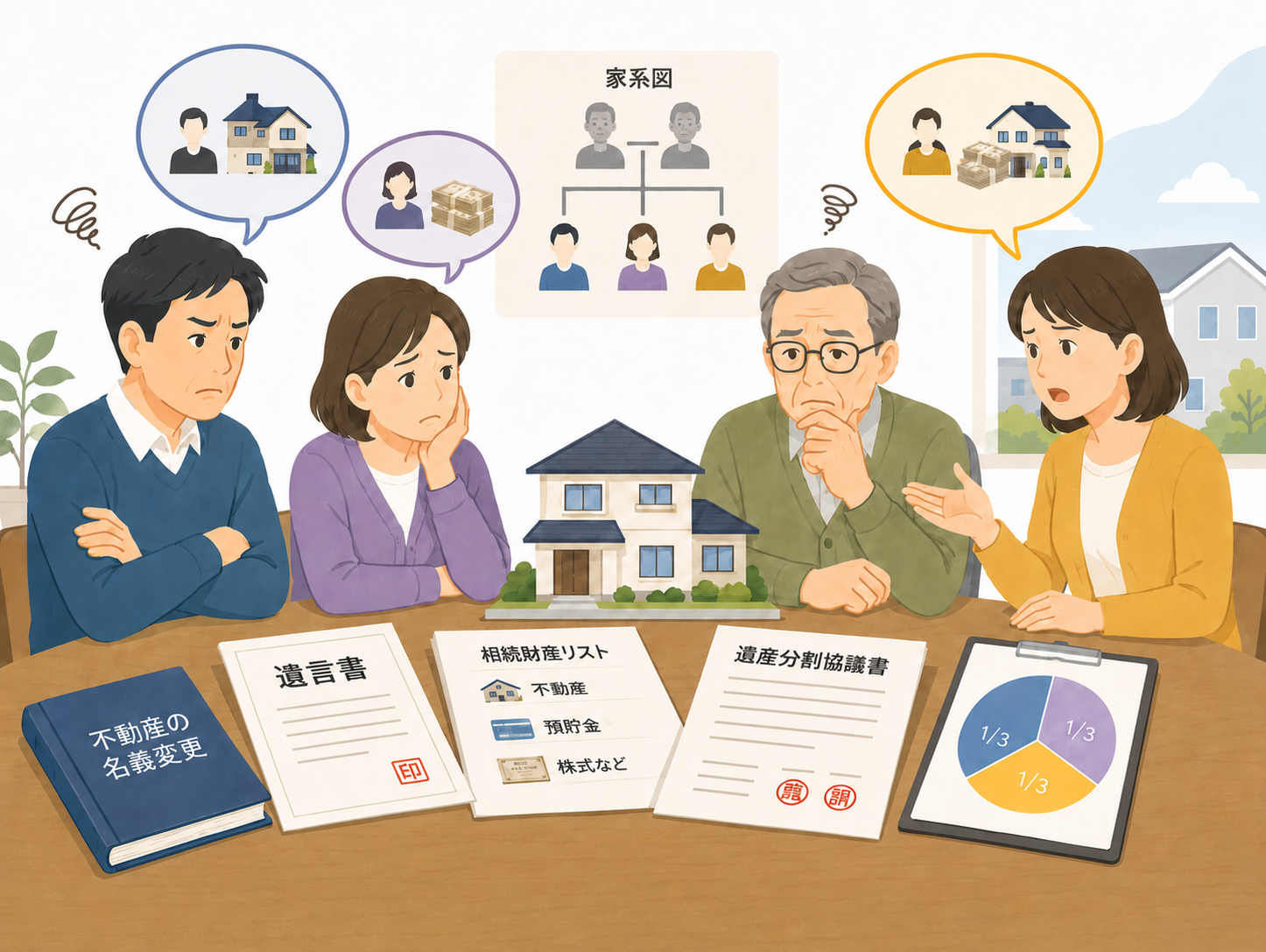 兄弟で相続した実家、意見が合わないときの売却方法