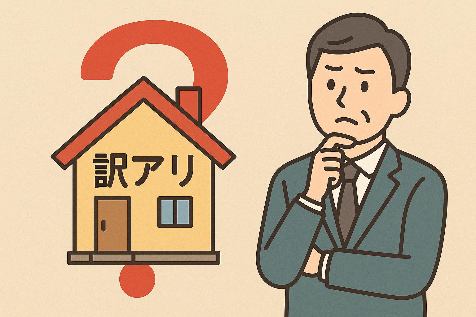 『訳アリ物件』って売れるの？